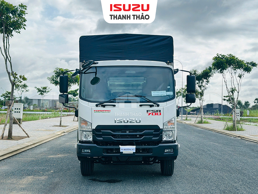 Xe tải Isuzu FSR700 - Thùng Mui bạt - Tải 7.8 tấn - Thùng dài 6m1
