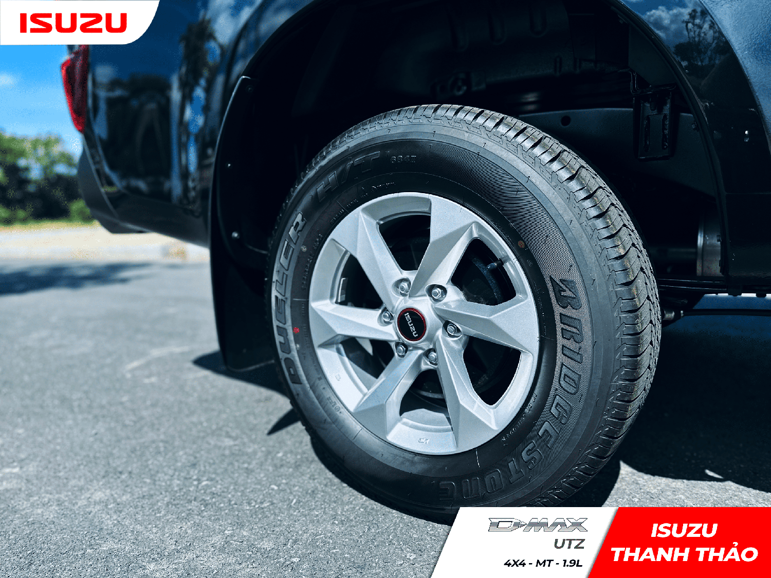 Xe bán tải Isuzu D-Max UTZ MT 4x4