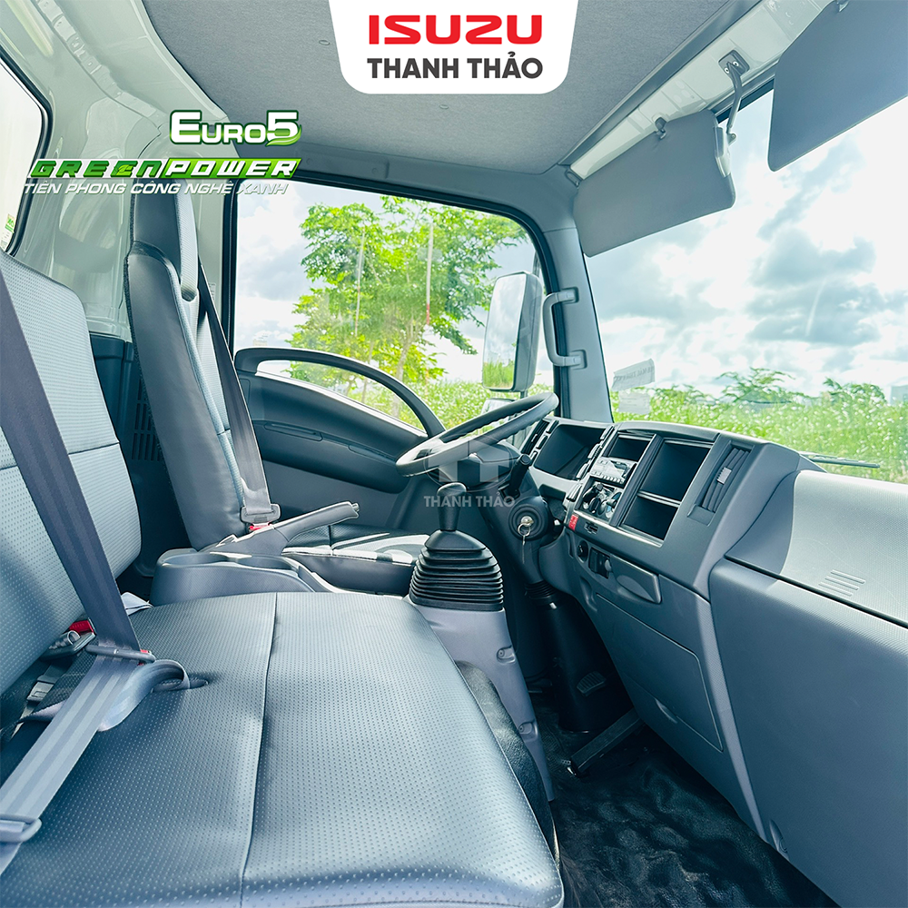 Xe tải Isuzu NPR400 Bảo Ôn Oxi- Tải 3.49 tấn - Thùng dài 5m1