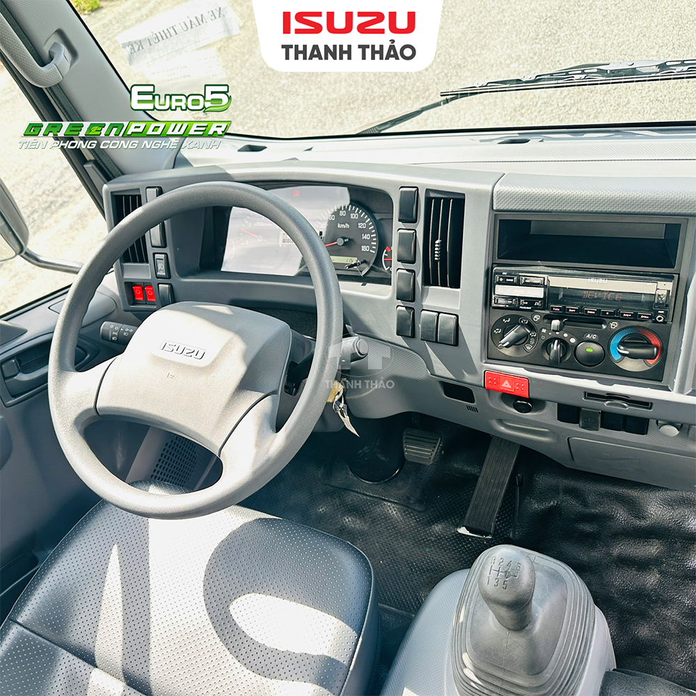 Xe tải Isuzu NPR400 Bảo Ôn Oxi- Tải 3.49 tấn - Thùng dài 5m1