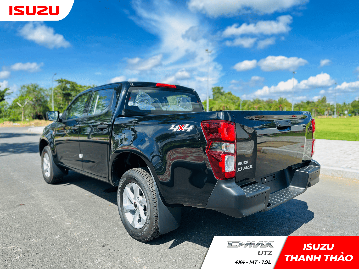Xe bán tải Isuzu D-Max UTZ MT 4x4