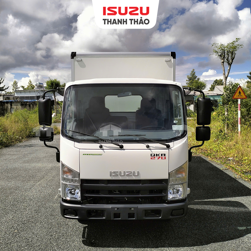 Xe tải Isuzu QKR270 Bảo Ôn Oxi - Tải 2.35 tấn - Thùng dài 4m3