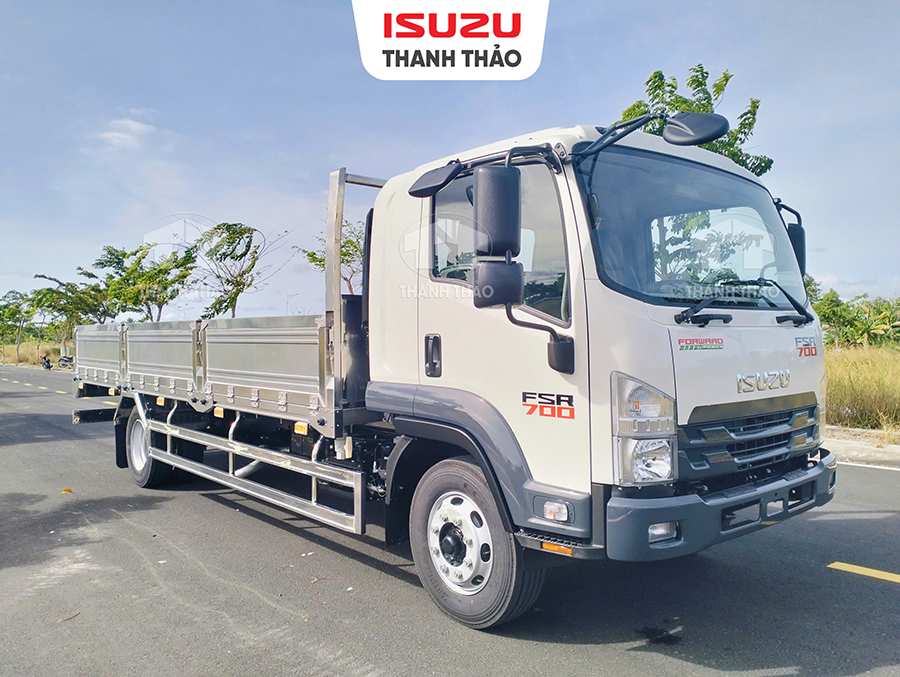 Xe tải Isuzu FSR700 - Thùng Lửng - Tải 8.3 tấn - Thùng dài 6m1
