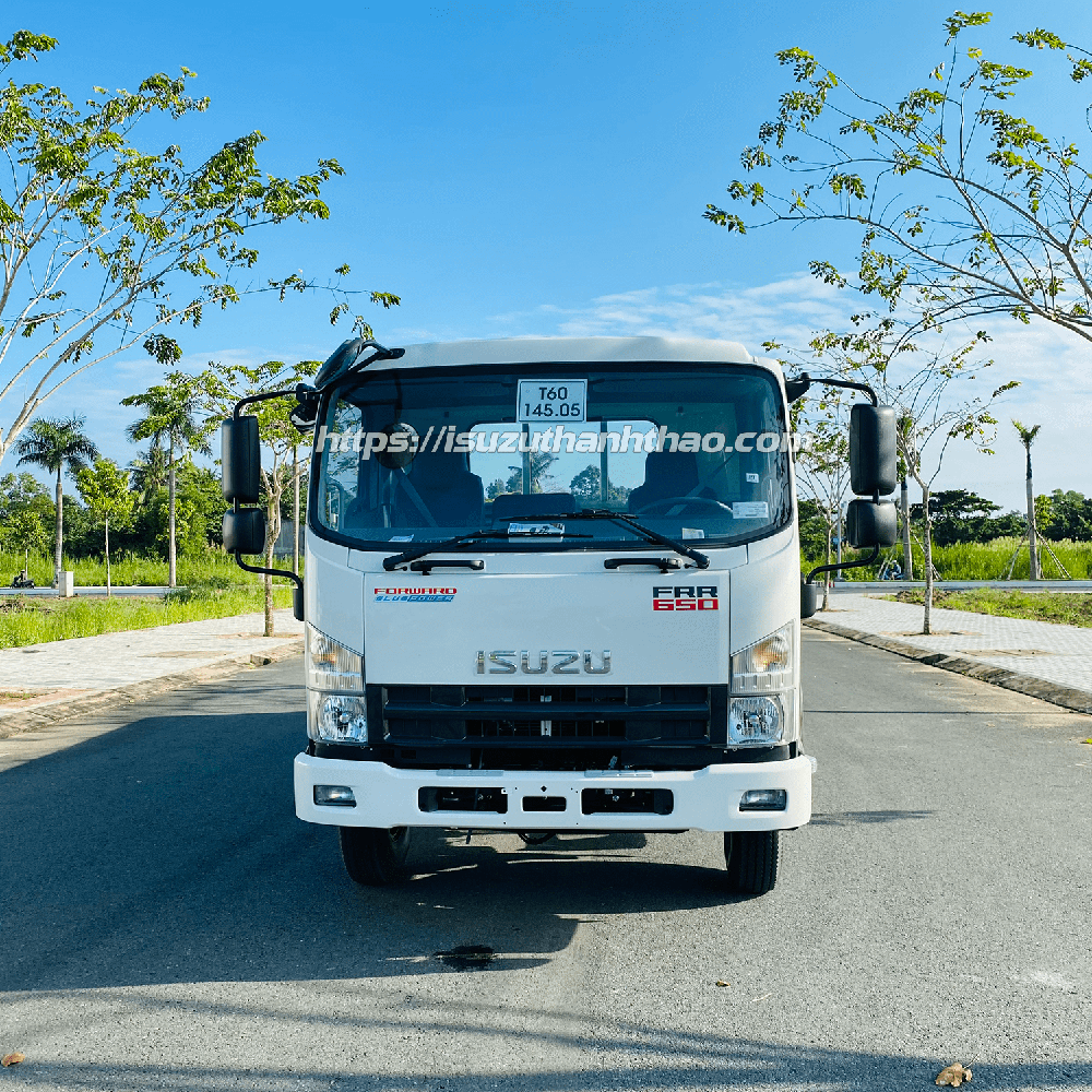 Xe Tải Isuzu FRR650 Thùng lửng 304 - Tải 6.8 tấn - Thùng dài 6m7