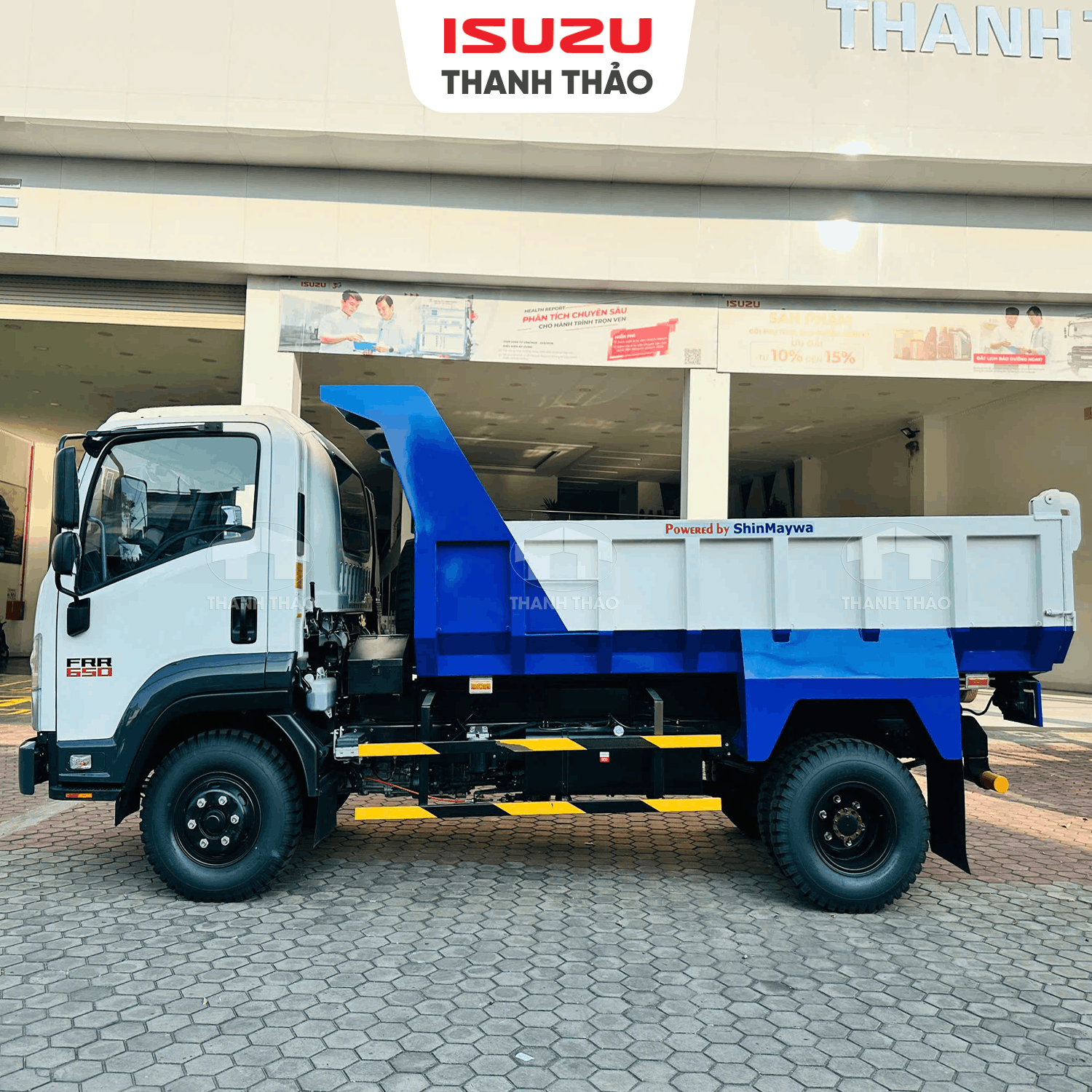 Xe ben Isuzu FRR650 - 4.8 khối