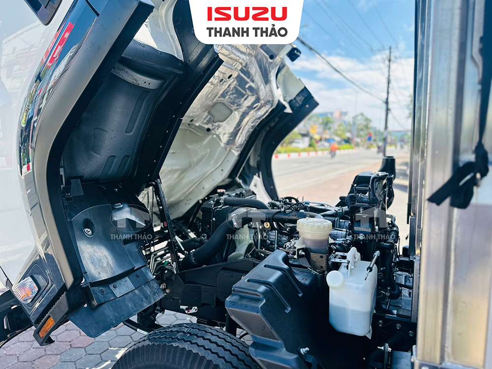 Xe tải Isuzu FRR650 Mui bạt bửng nhôm - Tải trọng 6.2 tấn - Thùng dài 6m6
