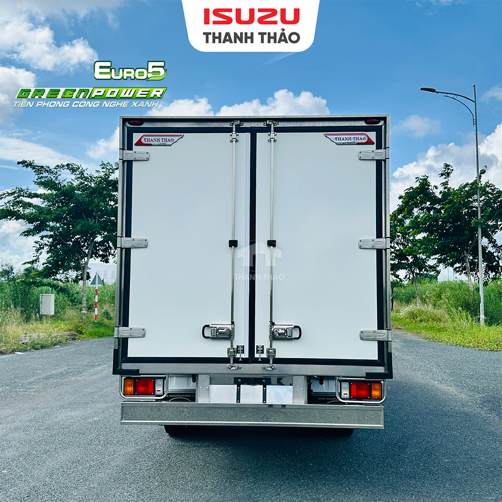 Xe tải Isuzu NPR400 Bảo Ôn Oxi- Tải 3.49 tấn - Thùng dài 5m1