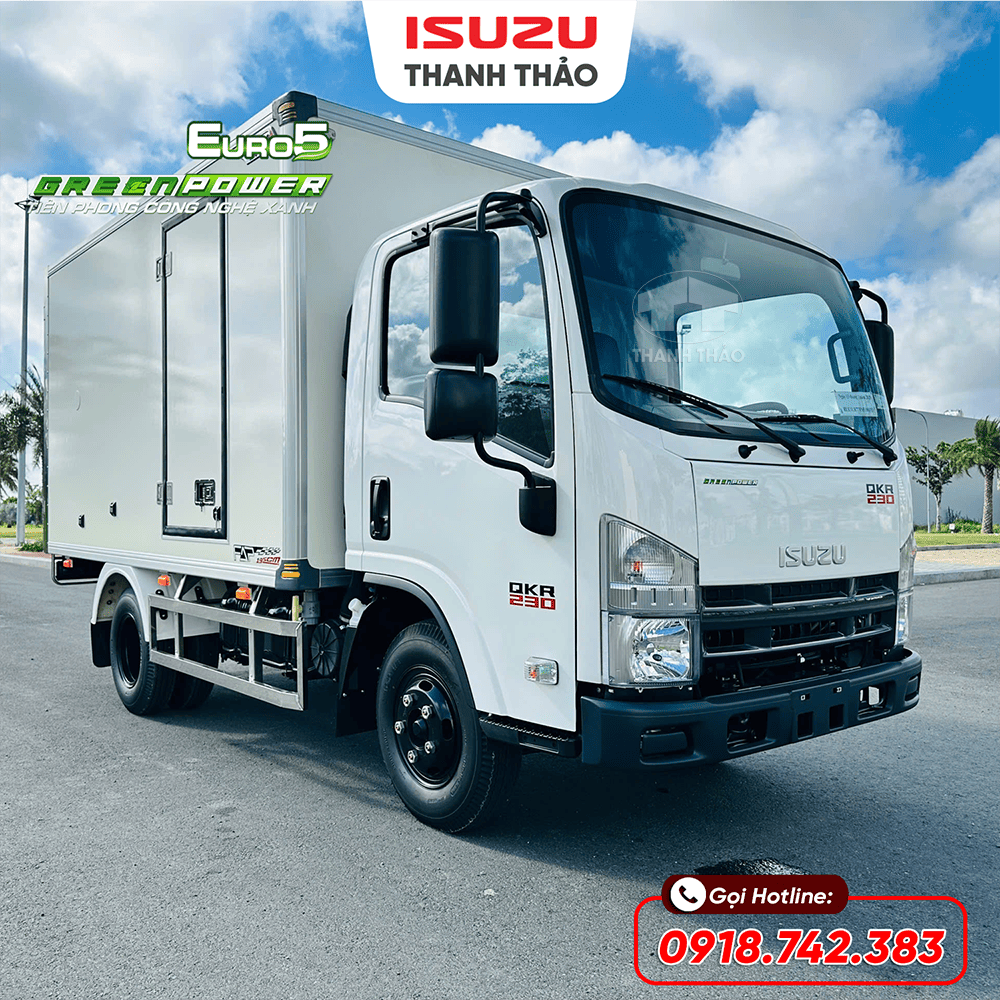 Xe tải Isuzu QKR230 Bảo Ôn - Tải 2.2 tấn - Thùng dài 3m5