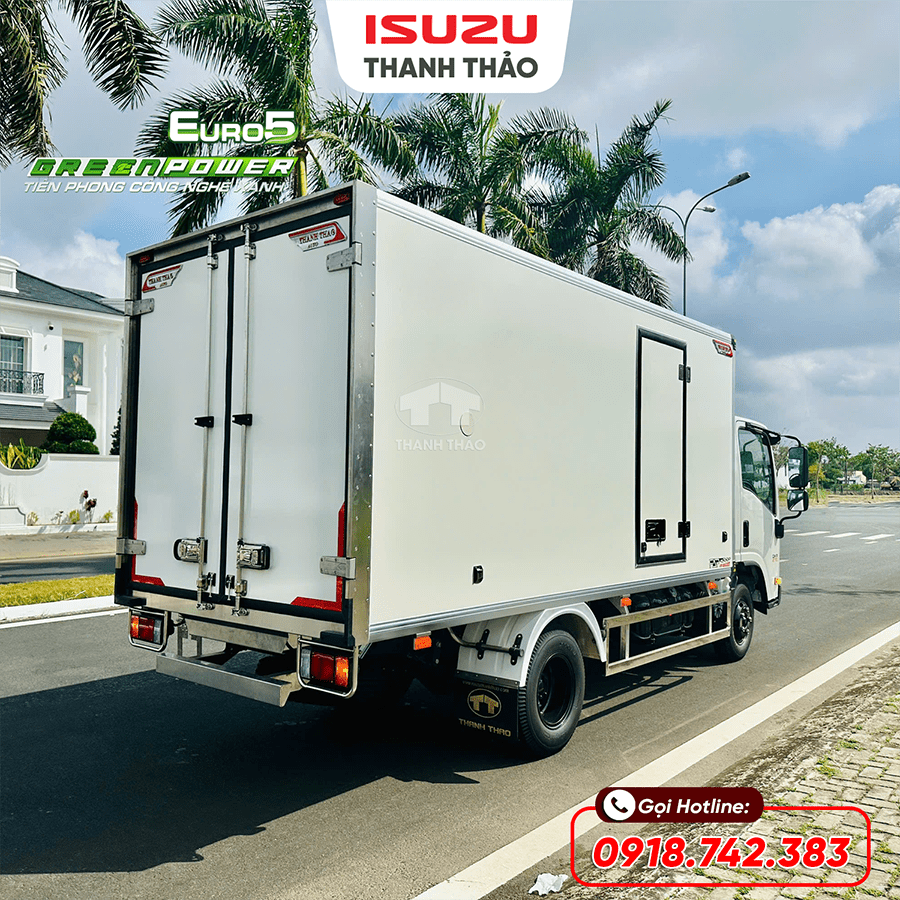 Xe tải Isuzu QKR270 Bảo Ôn - Tải 2.45 tấn - Thùng dài 4m3