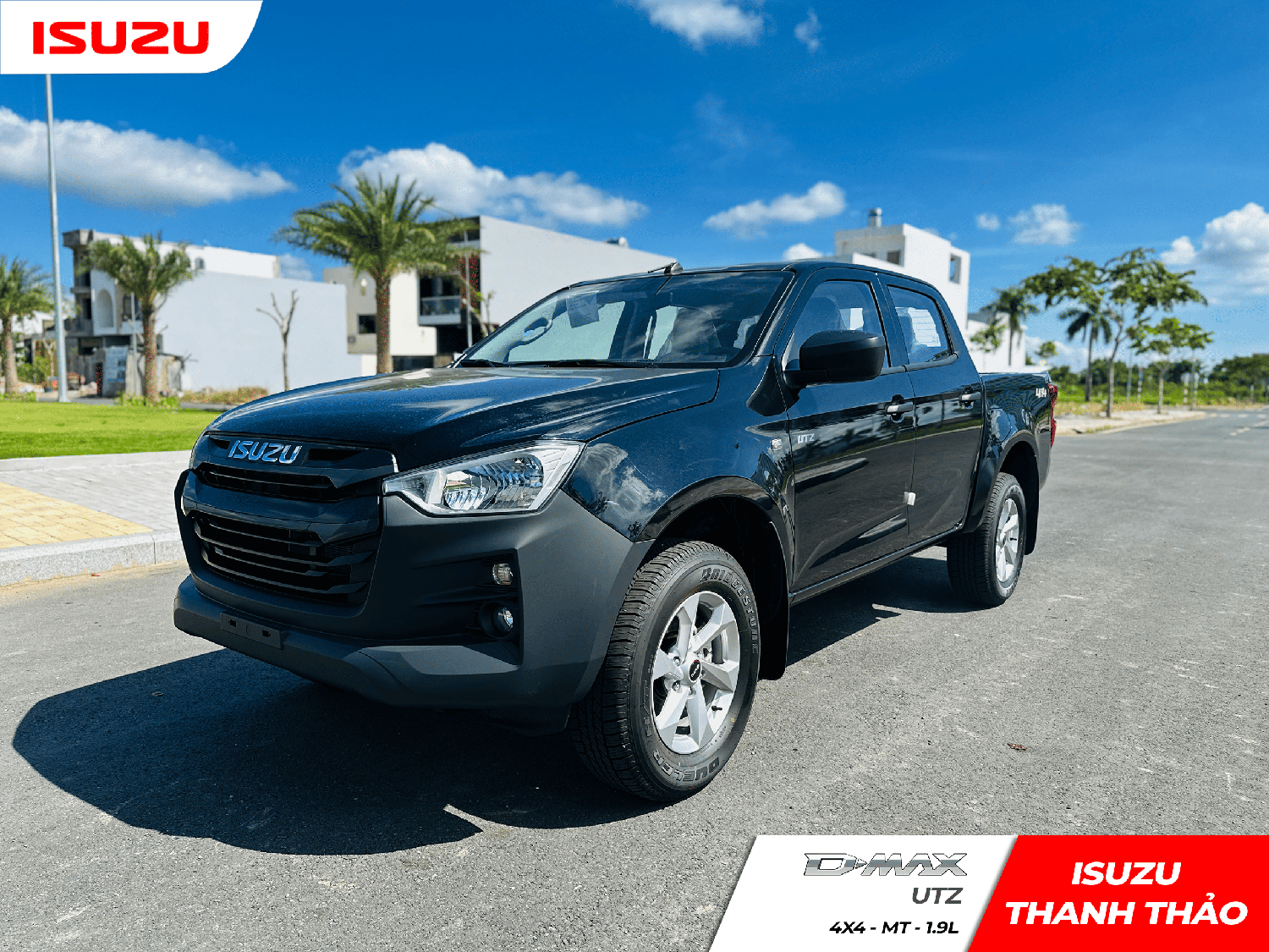 Xe bán tải Isuzu D-Max UTZ MT 4x4
