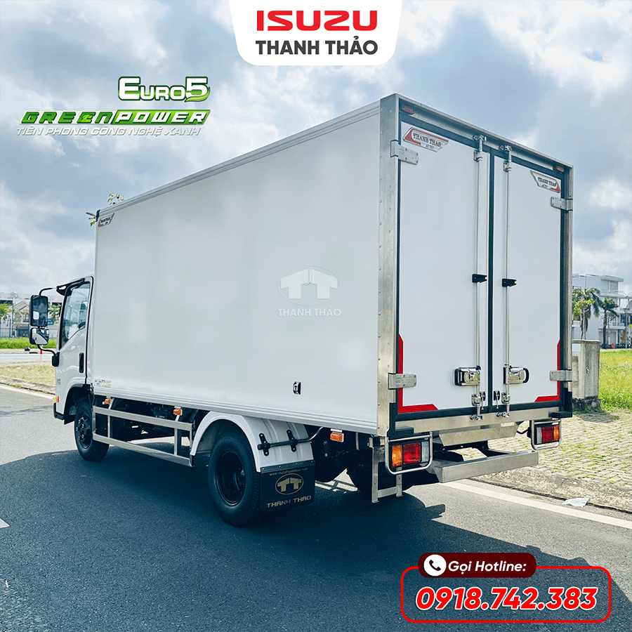 Xe tải Isuzu QKR270 Bảo Ôn - Tải 2.45 tấn - Thùng dài 4m3