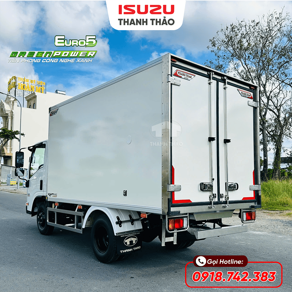 Xe tải Isuzu QKR230 Bảo Ôn - Tải 2.2 tấn - Thùng dài 3m5