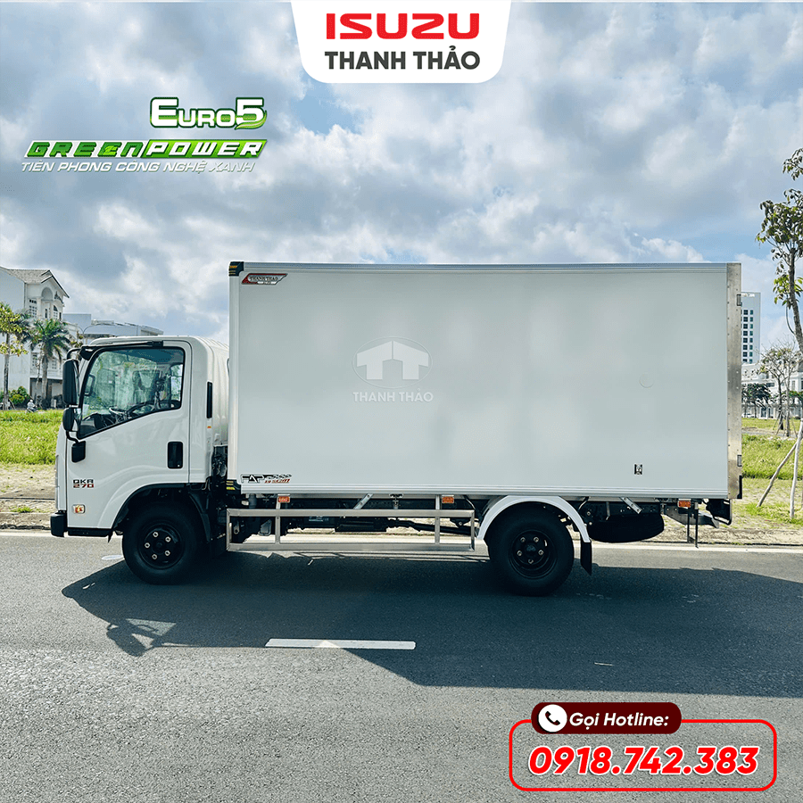 Xe tải Isuzu QKR270 Bảo Ôn - Tải 2.45 tấn - Thùng dài 4m3