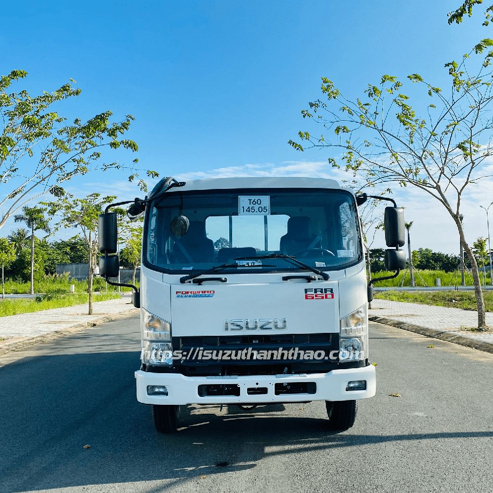 Xe Tải Isuzu FRR650 Thùng lửng 304 - Tải 6.8 tấn - Thùng dài 6m7
