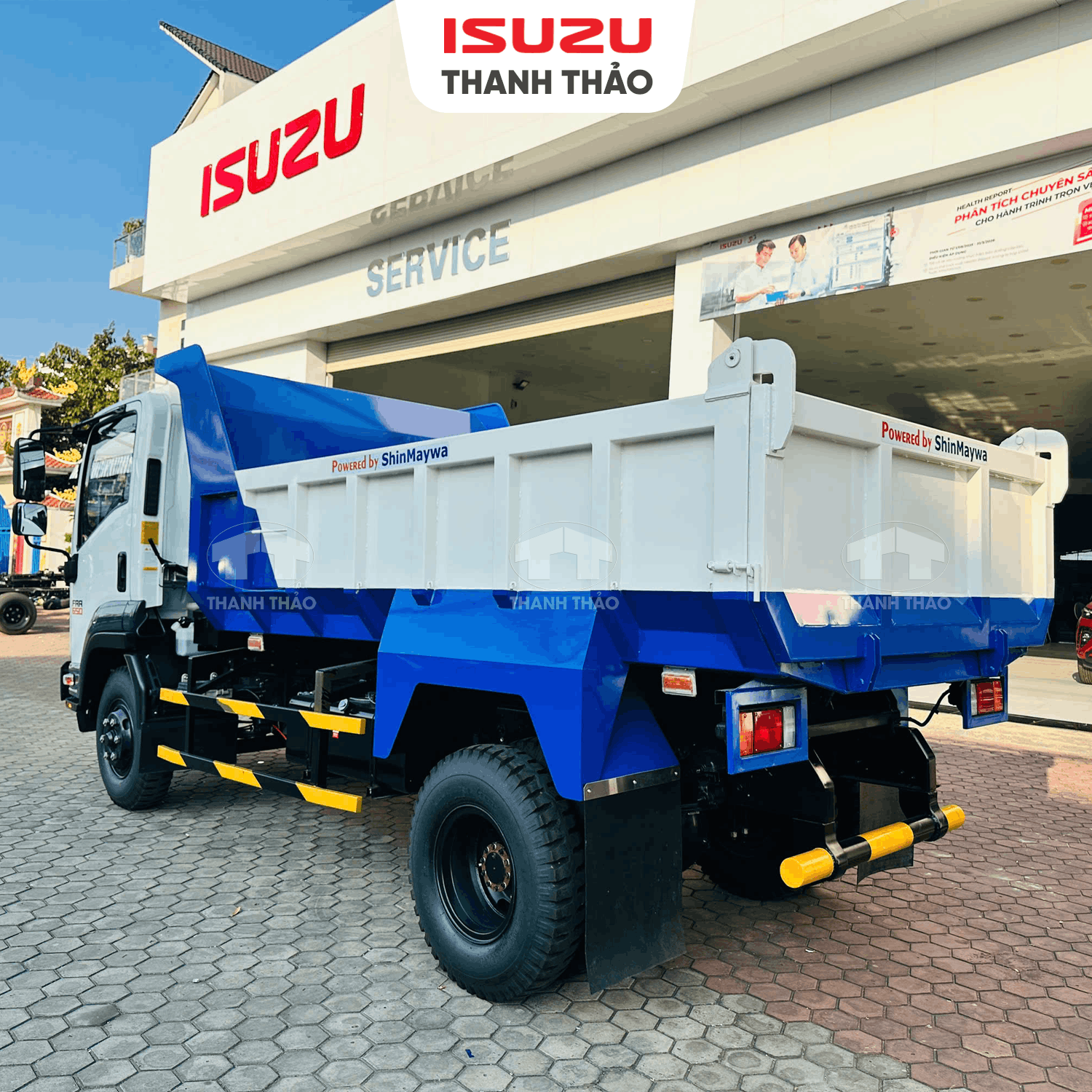 Xe ben Isuzu FRR650 - 4.8 khối