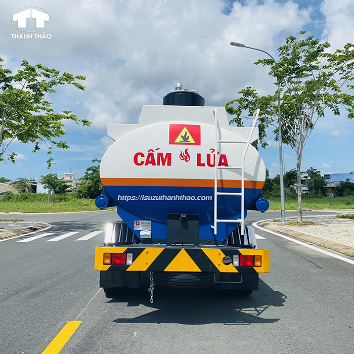 Xe Bồn Isuzu NQR75HE4 - 7 Khối - Chở Xăng Dầu