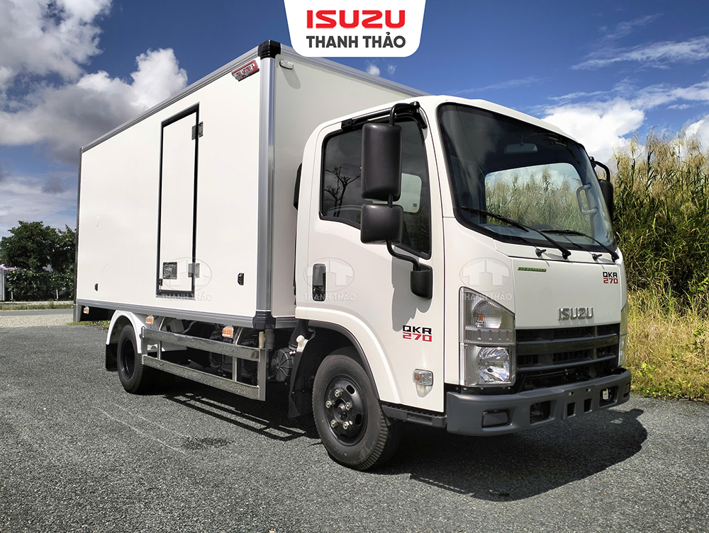 Xe tải Isuzu QKR270 Bảo Ôn Oxi - Tải 2.35 tấn - Thùng dài 4m3