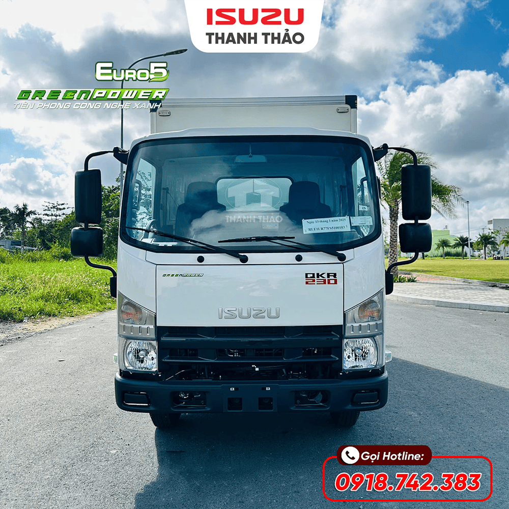Xe tải Isuzu QKR230 Bảo Ôn - Tải 2.2 tấn - Thùng dài 3m5