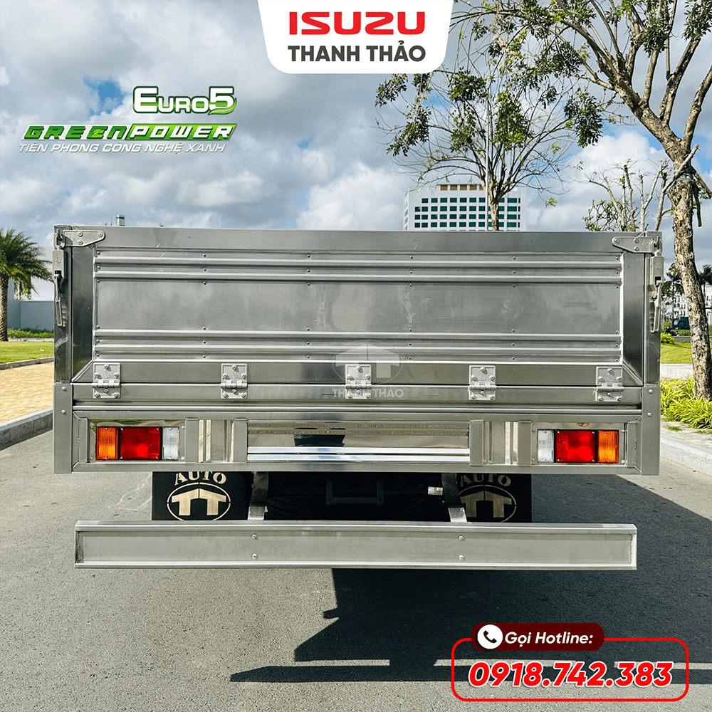 Xe tải Isuzu FRR650 Thùng Lửng 304 - Tải 6.7 tấn - Thùng dài 5m7