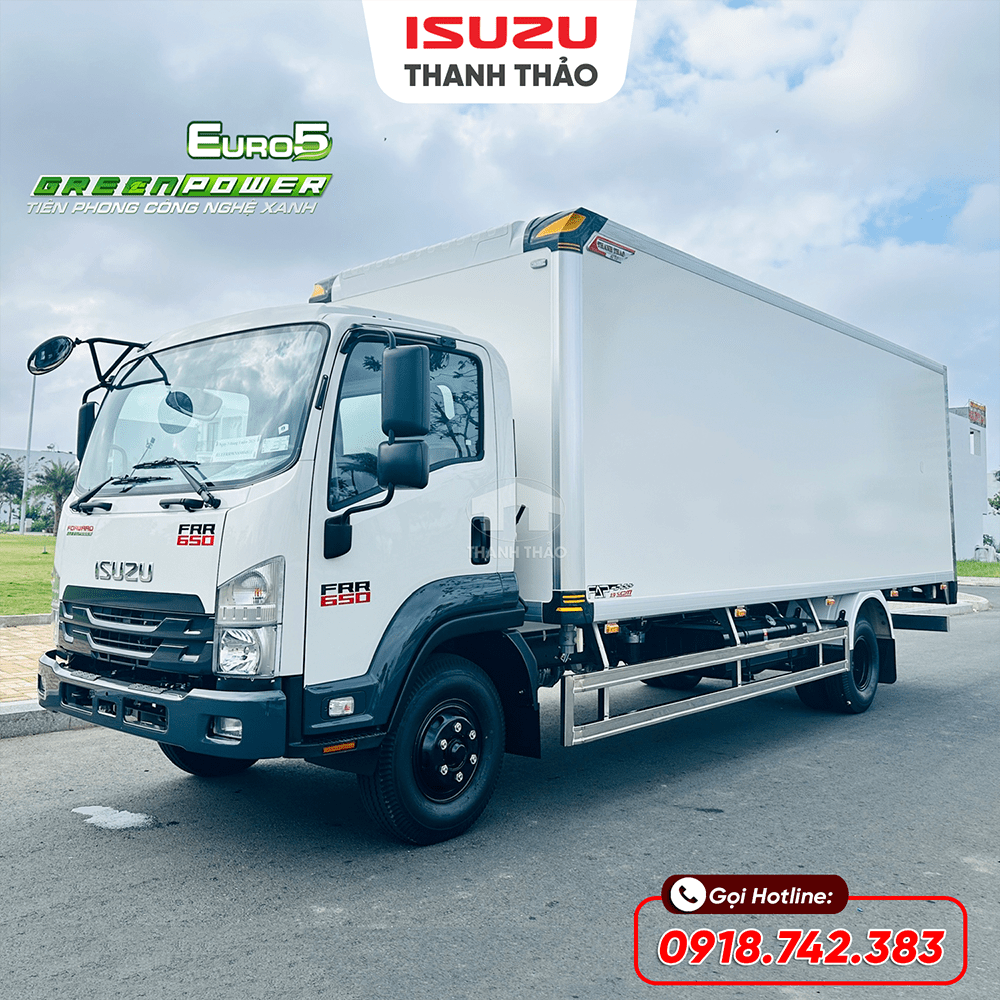 Xe tải Isuzu FRR650 Bảo Ôn - Tải 6 tấn - Thùng dài 6m5