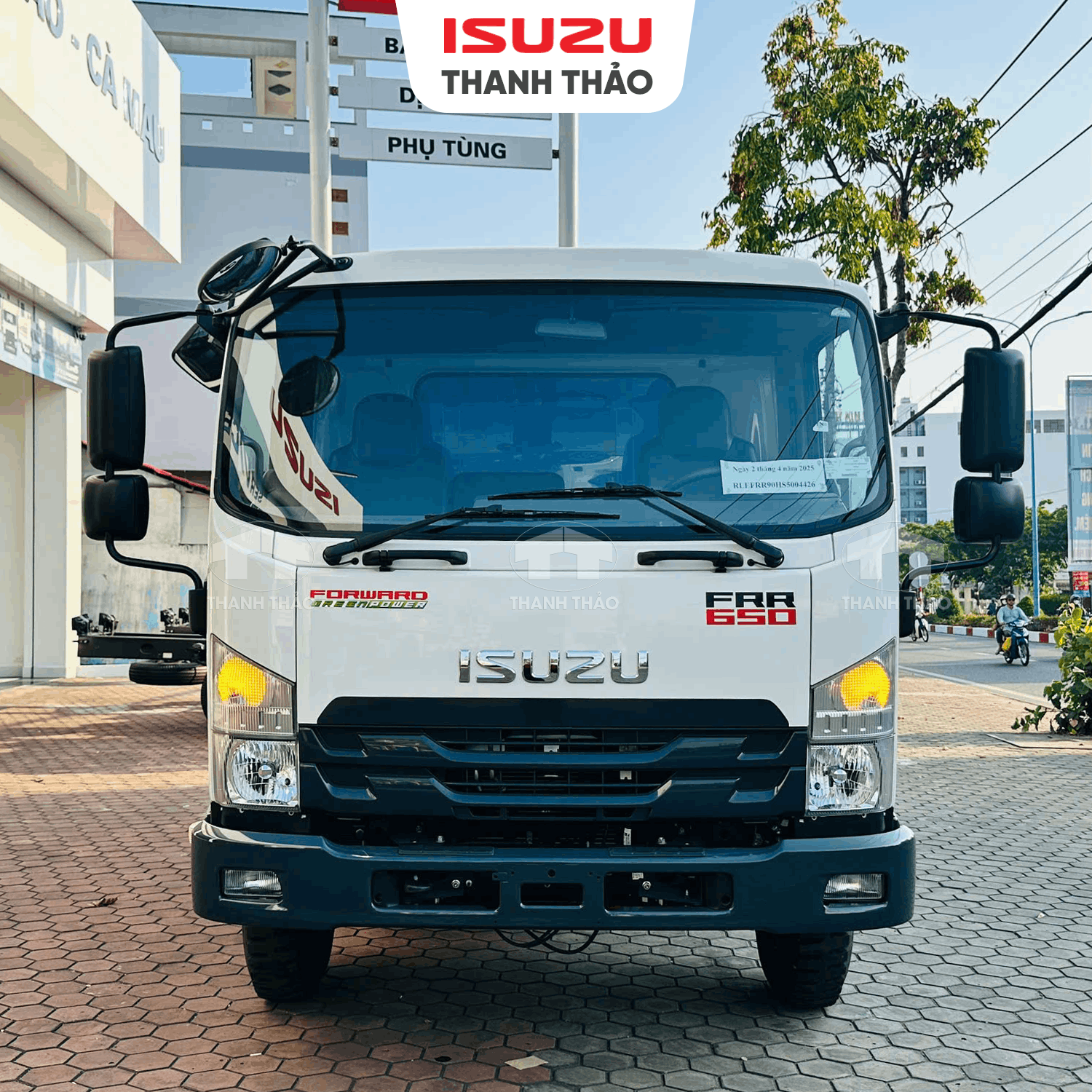 Xe ben Isuzu FRR650 - 4.8 khối
