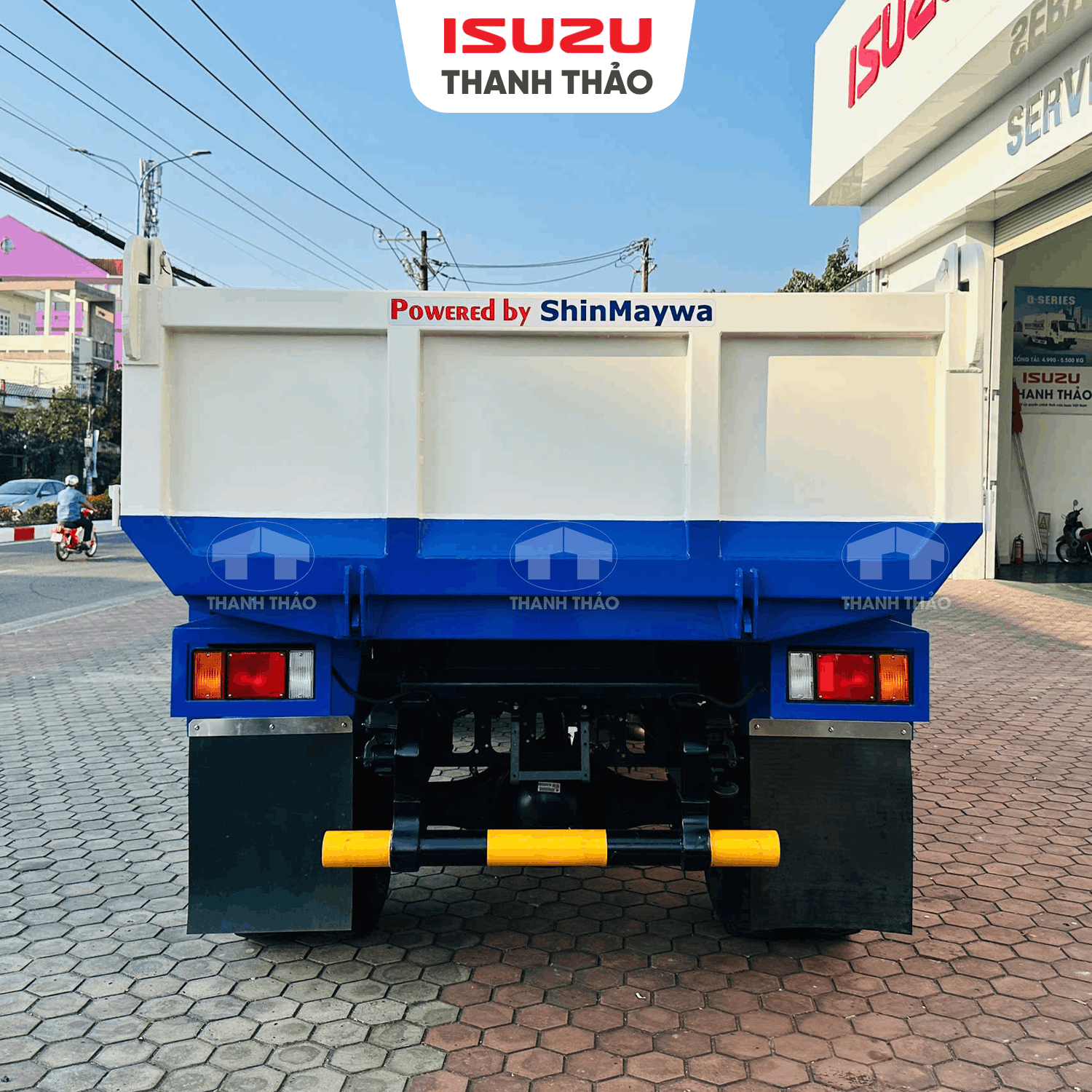 Xe ben Isuzu FRR650 - 4.8 khối