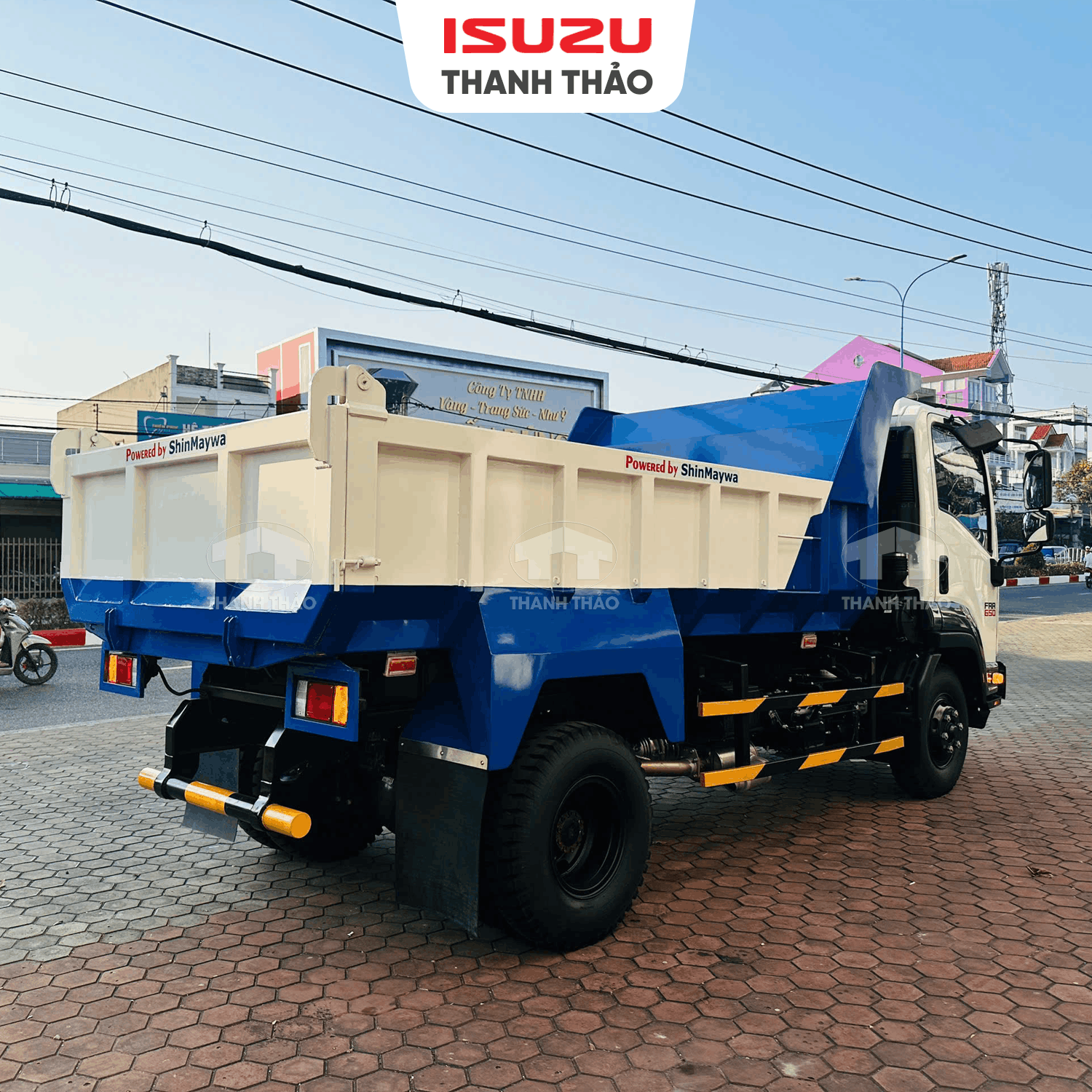 Xe ben Isuzu FRR650 - 4.8 khối