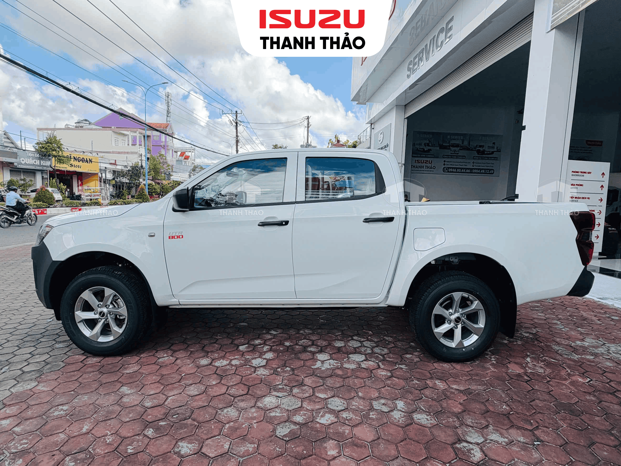 Xe bán tải Isuzu D-Max UTR800 (Cabin kép)