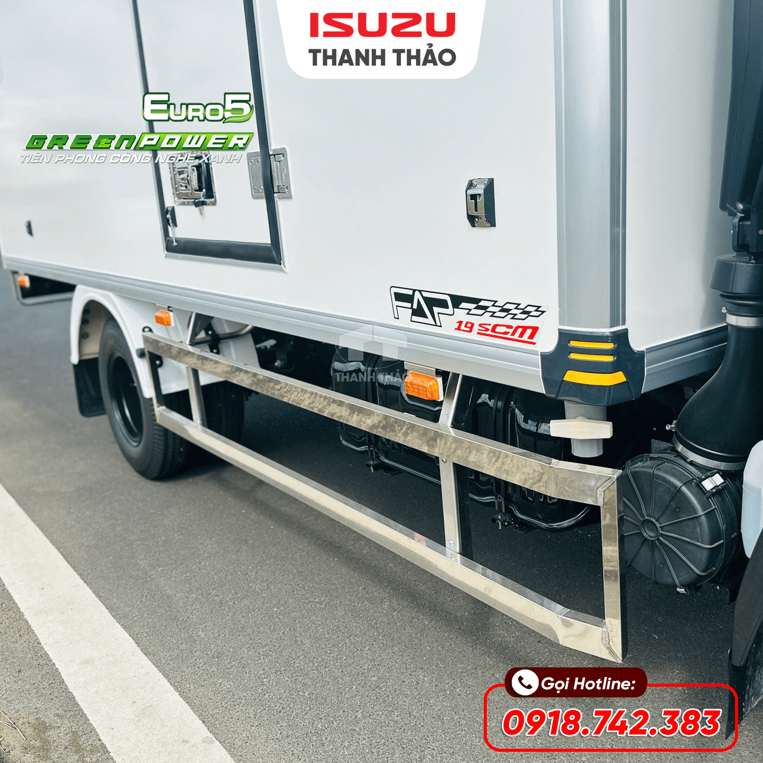 Xe tải Isuzu QKR270 Bảo Ôn - Tải 2.45 tấn - Thùng dài 4m3