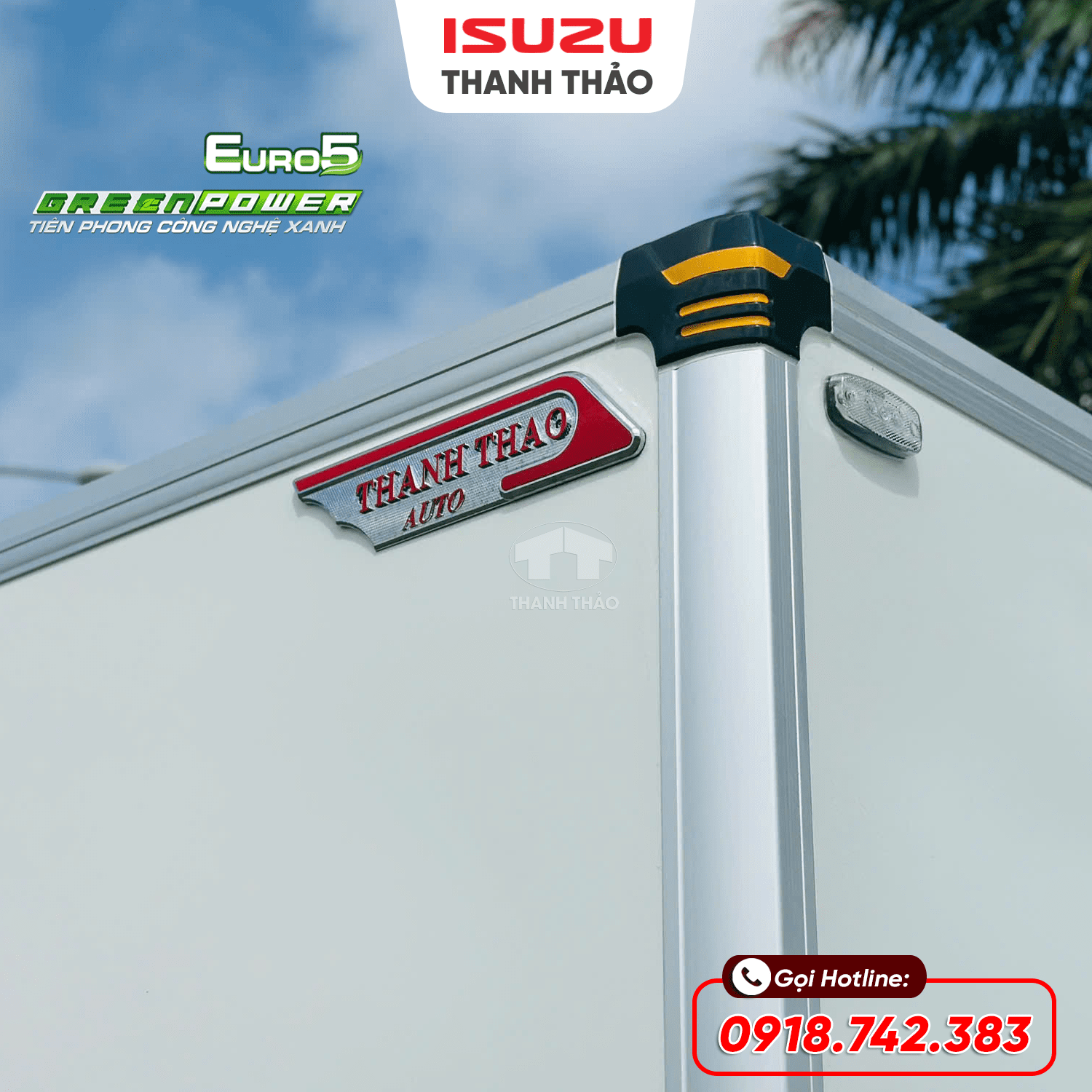 Xe tải Isuzu QKR270 Bảo Ôn - Tải 2.45 tấn - Thùng dài 4m3