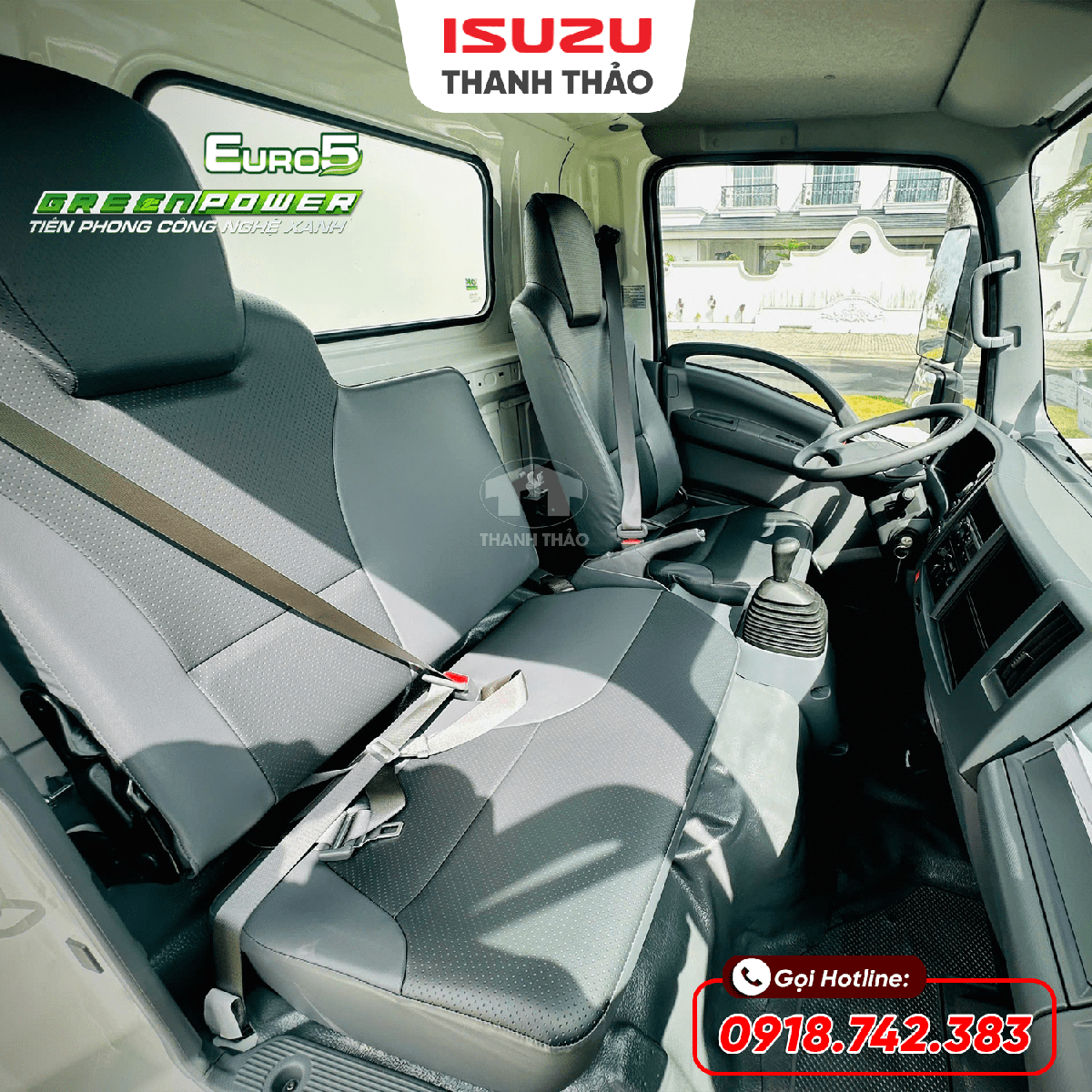 Xe tải Isuzu QKR270 Bảo Ôn - Tải 2.45 tấn - Thùng dài 4m3