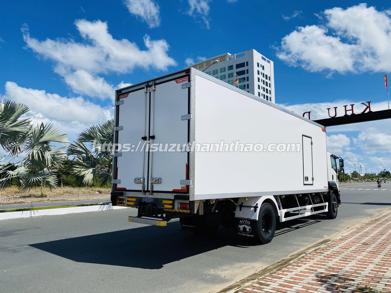 Xe Tải Isuzu FVR900 Bảo Ôn - Tải trọng 7.8 tấn - Thùng dài 8m1