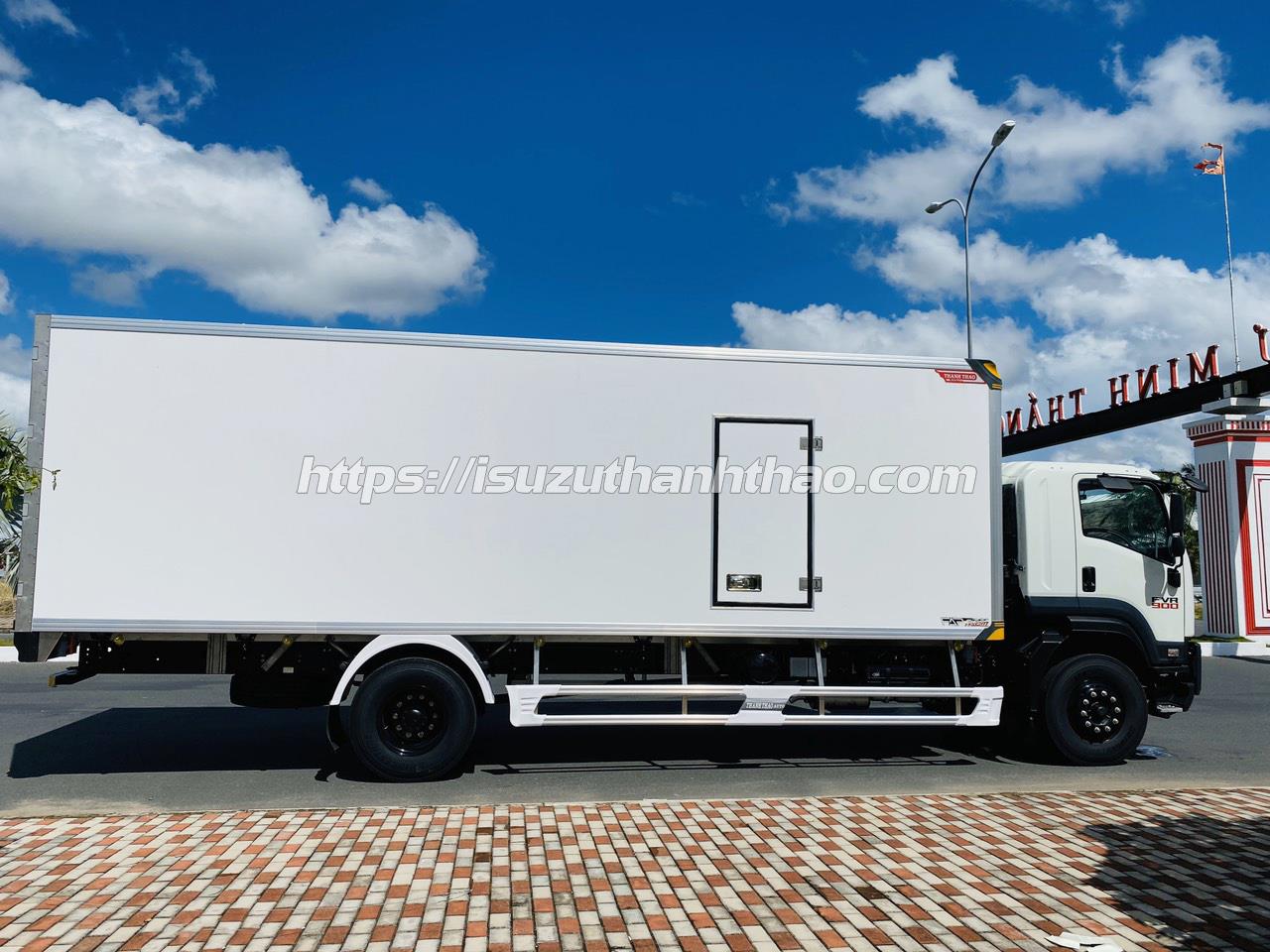 Xe Tải Isuzu FVR900 Bảo Ôn - Tải trọng 7.8 tấn - Thùng dài 8m1