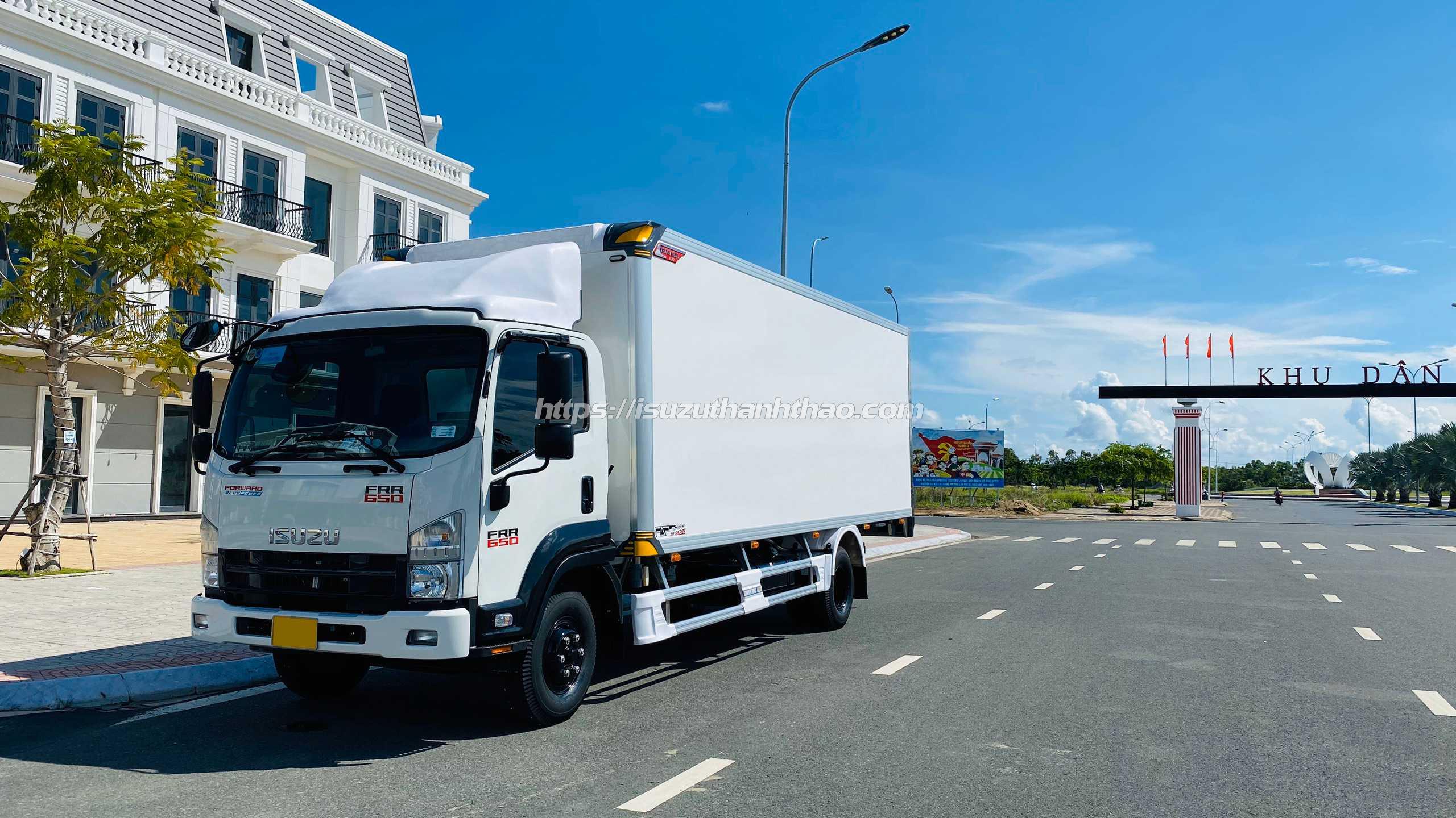 Xe tải Isuzu FRR650 Bảo Ôn - Tải trọng 6.2 tấn - Thùng dài 5m7