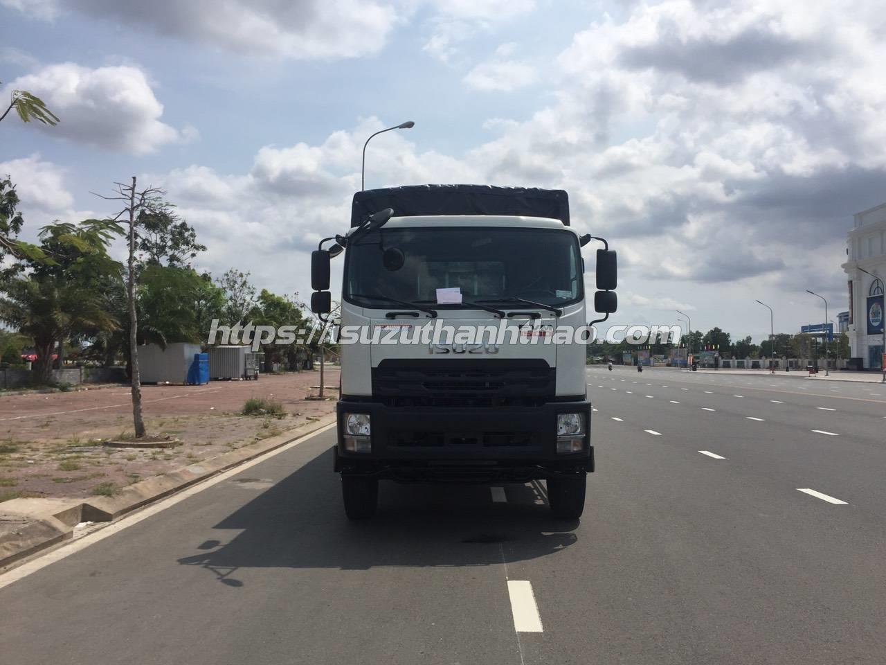 Xe Tải Isuzu FVM1500 Mui bạt inox 304 - Tải trọng 15 tấn