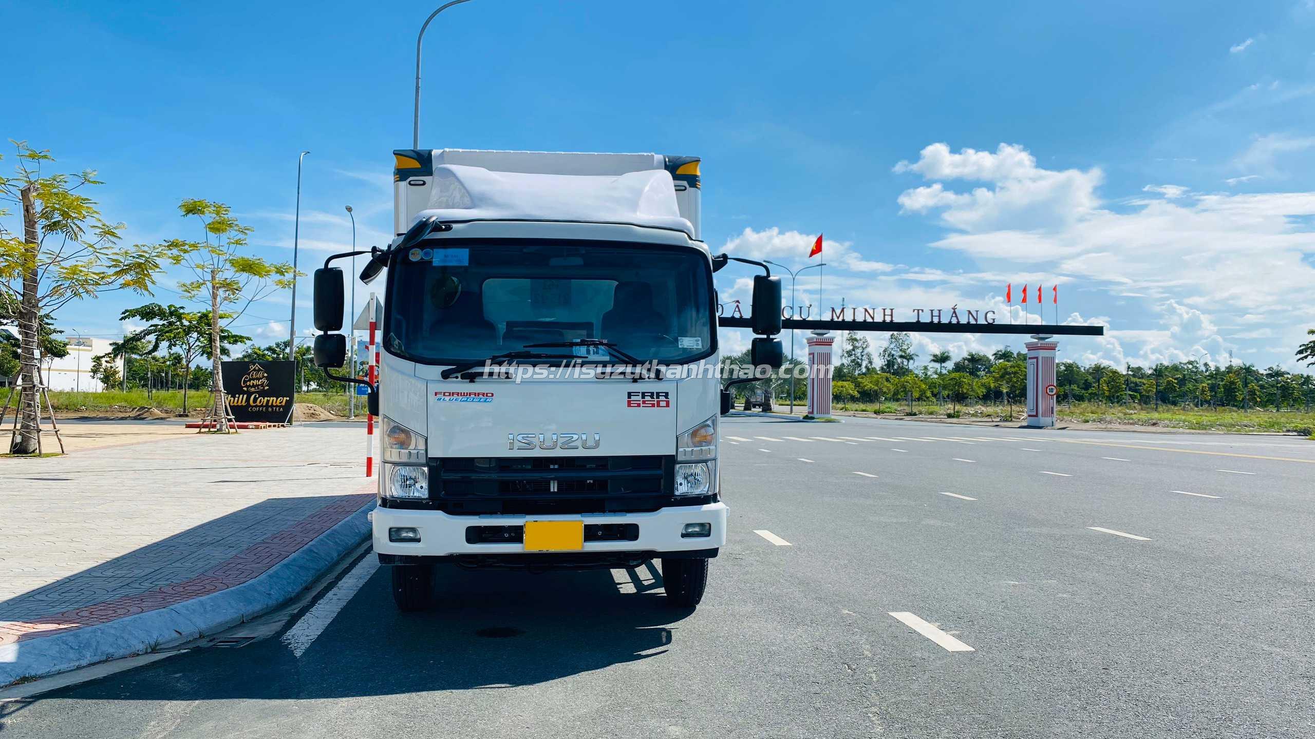 Xe tải Isuzu FRR650 Bảo Ôn - Tải trọng 6.2 tấn - Thùng dài 5m7