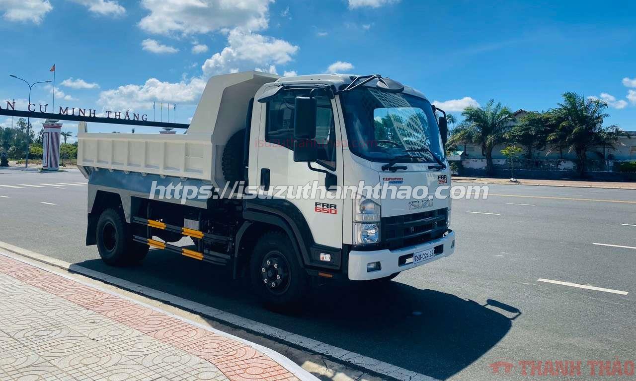 Xe Ben Isuzu FRR650 4.3 khối - Tải trọng 6.3 tấn