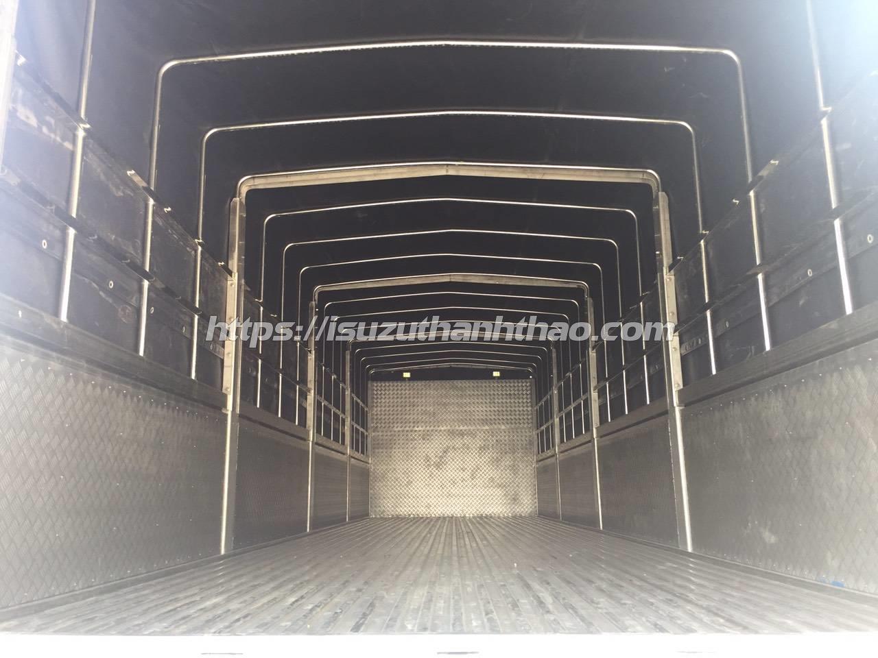 Xe Tải Isuzu FVM1500 Mui bạt inox 304 - Tải trọng 15 tấn