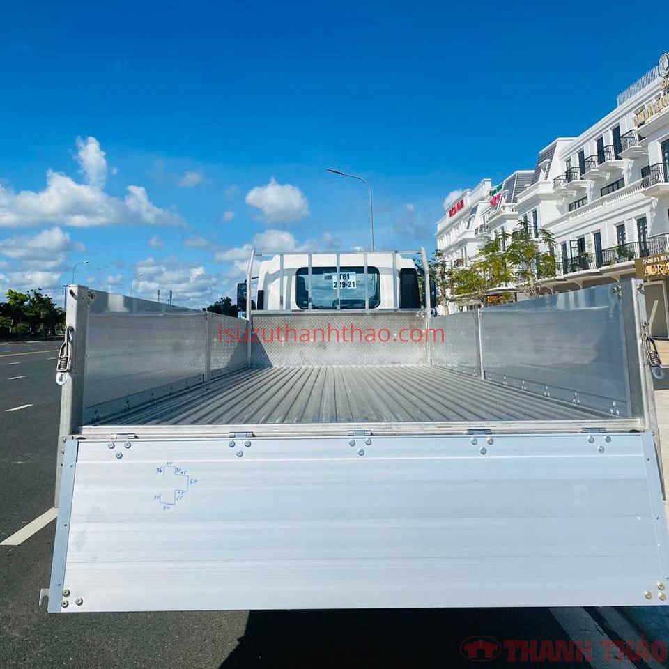 Xe Tải Isuzu FRR650 Thùng Lửng Bửng Nhôm - Tải trọng 6.8 tấn