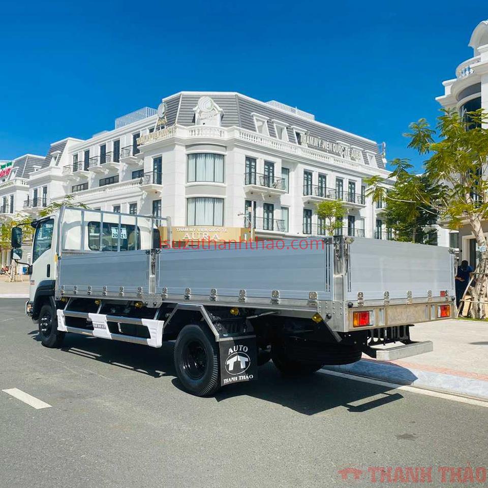 Xe Tải Isuzu FRR650 Thùng Lửng Bửng Nhôm - Tải trọng 6.8 tấn
