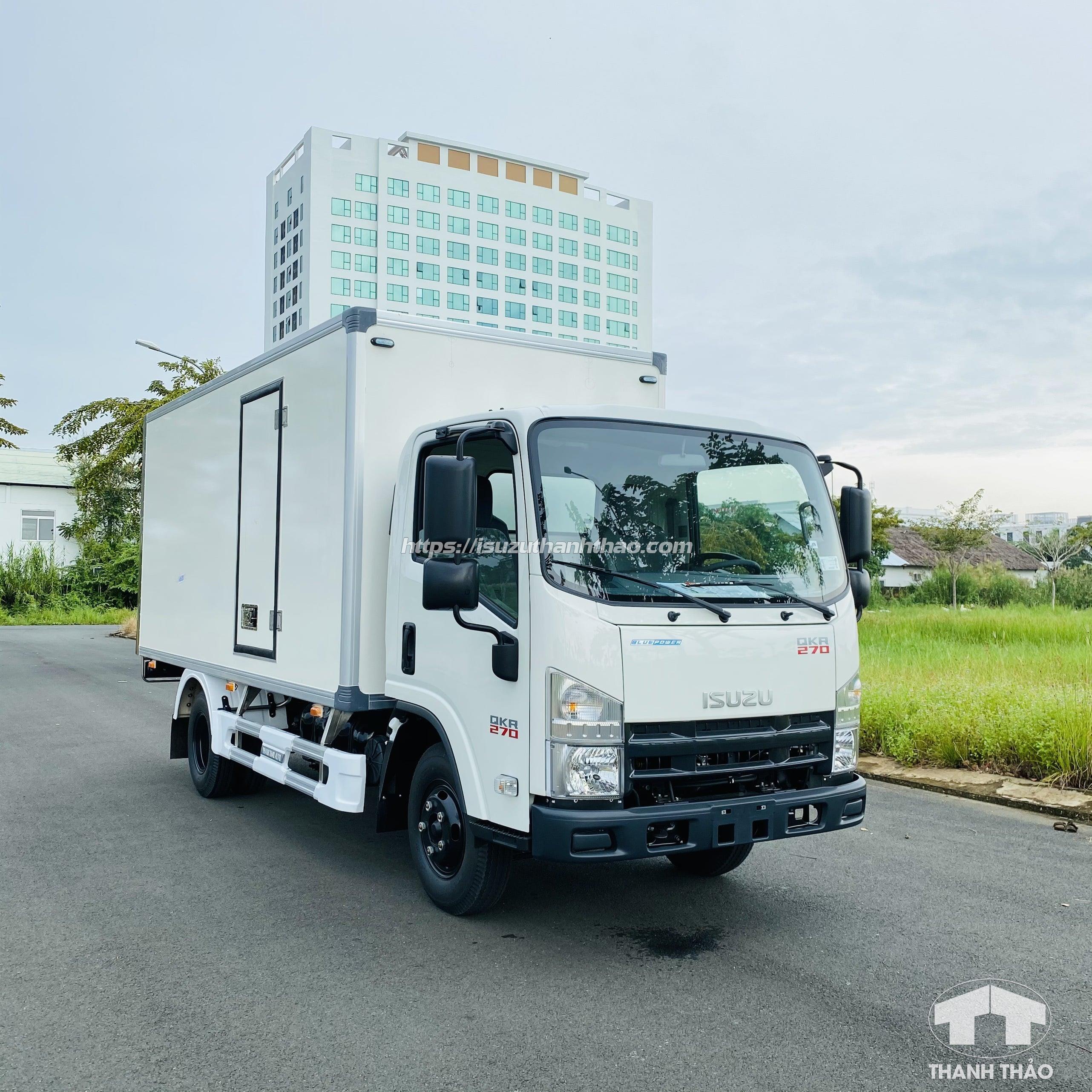 Xe tải Isuzu QKR270 Bảo Ôn - Tải trọng 2.5 tấn - Thùng dài Xe tải Isuzu QKR270 Bảo Ôn - Tải trọng 2.5 tấn - Thùng dài