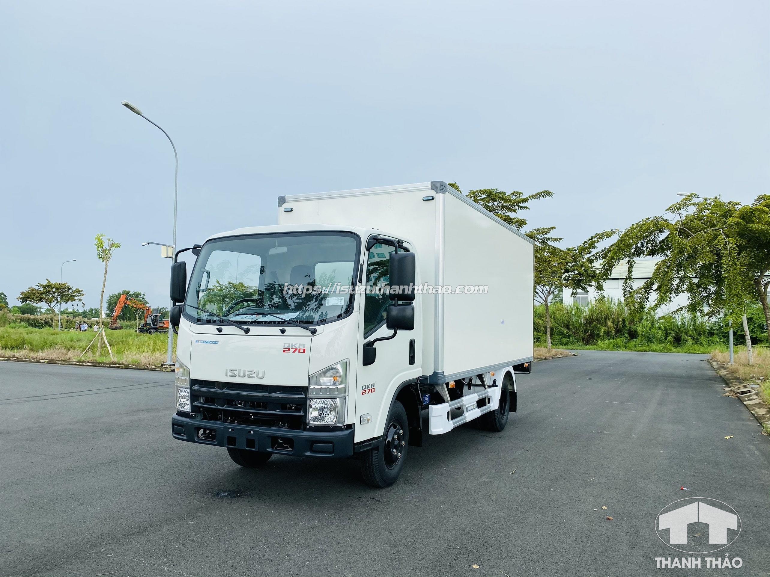 Xe tải Isuzu QKR270 Bảo Ôn - Tải trọng 2.5 tấn - Thùng dài 4m3