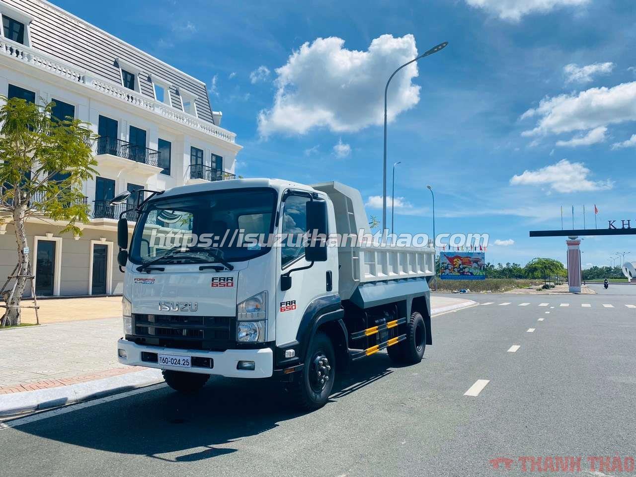 Xe Ben Isuzu FRR650 4.3 khối - Tải trọng 6.3 tấn