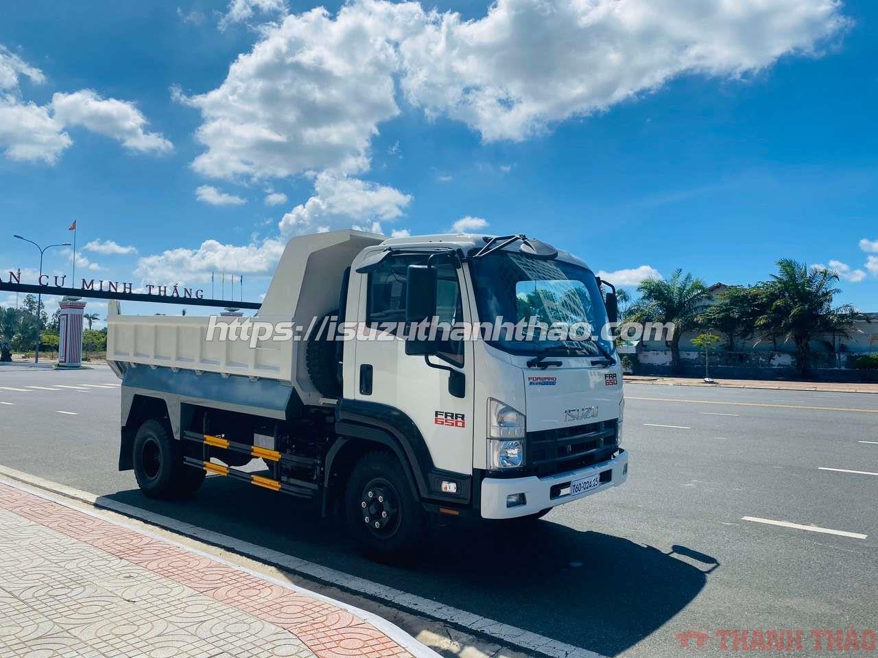 Xe Ben Isuzu FRR650 4.3 khối - Tải trọng 6.3 tấn