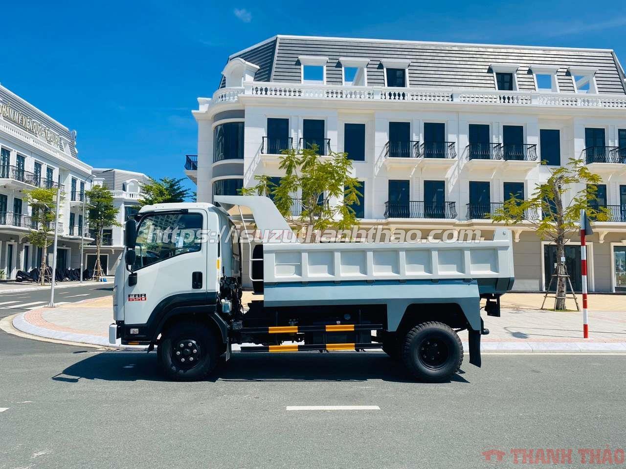 Xe Ben Isuzu FRR650 4.3 khối - Tải trọng 6.3 tấn