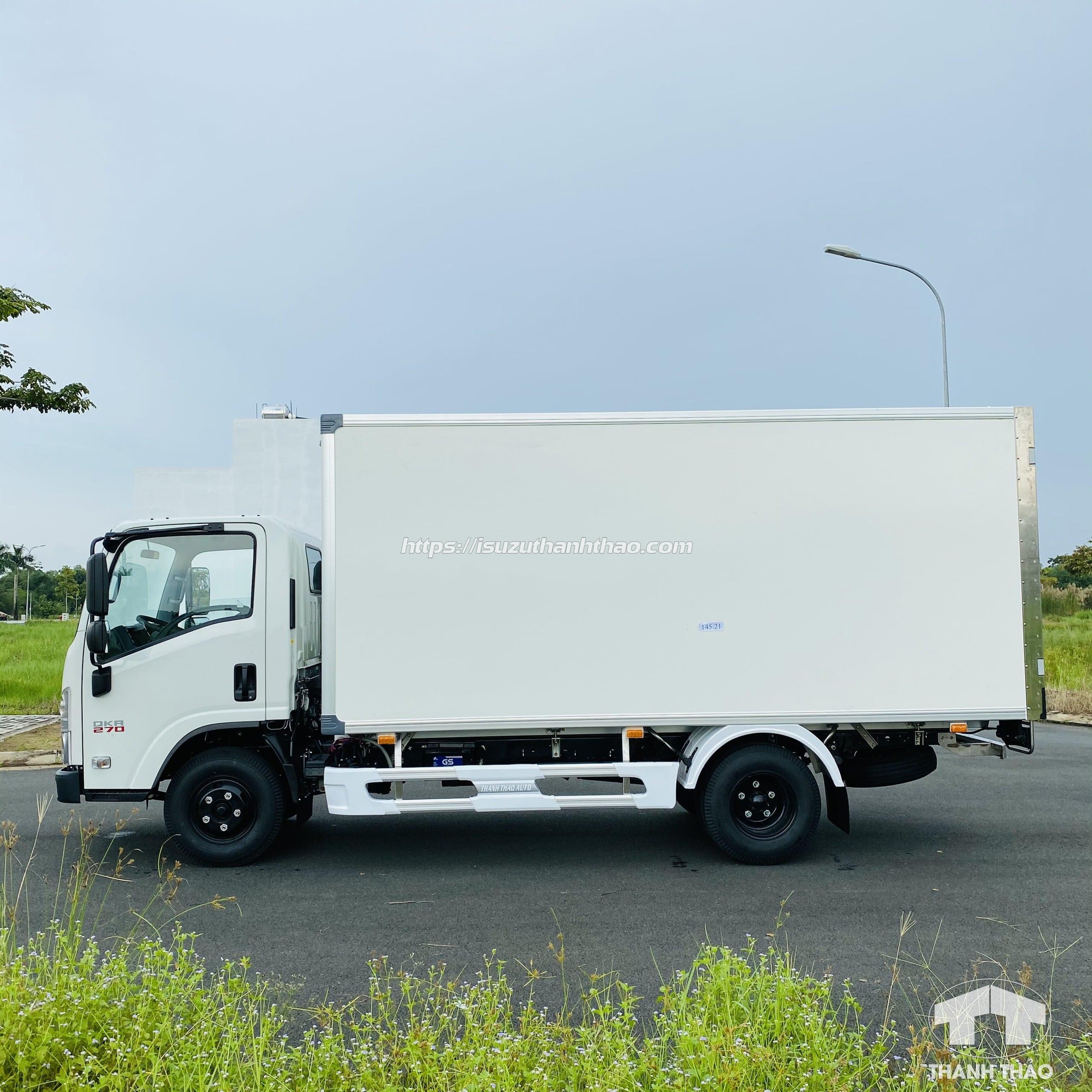 Xe tải Isuzu QKR270 Bảo Ôn - Tải trọng 2.5 tấn - Thùng dài 4m3