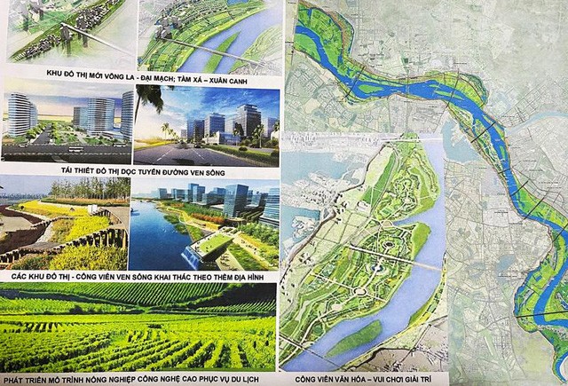 Hà Nội: Phê duyệt Quy hoạch phân khu đô thị sông Hồng