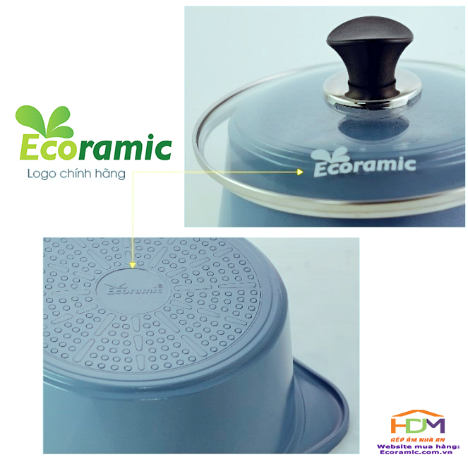 Cách phân biệt dựa vào đặc điểm logo Ecoramic