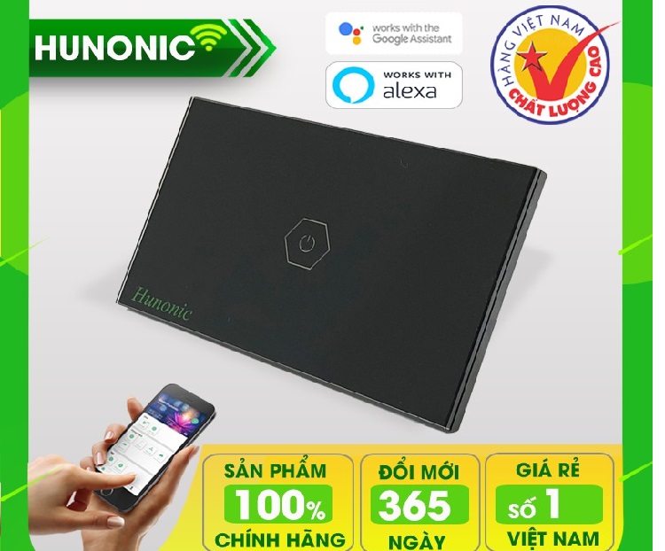 Công tắc thông minh  Hunonic cho bình nóng lạnh tốt nhất