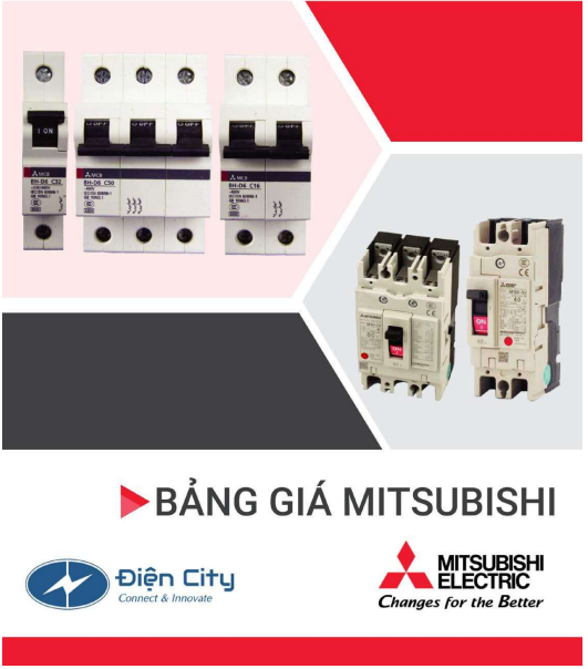 Bảng giá thiết bị điện Mitsubishi MỚI nhất 2023